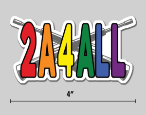 "2A4ALL" Sticker