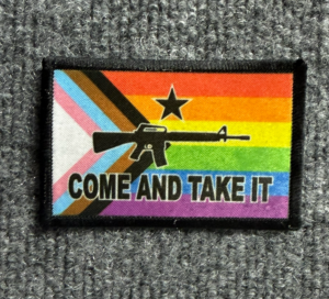 "Come and Take It" Morale Patch - Progress Flag Version