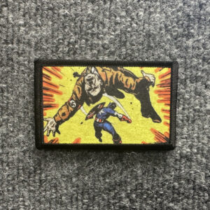 Captain America Hitler Punch Morale Patch