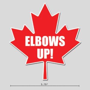 "Elbows Up" Sticker