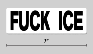 "FUCK ICE" Sticker