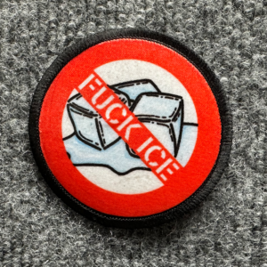 "Fuck Ice" Melting Cubes Morale Patch