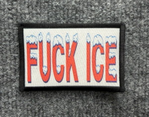 "Fuck Ice" Morale Patch - Snowy Version