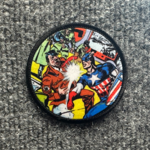 Captain America Hitler Punch Morale Patch