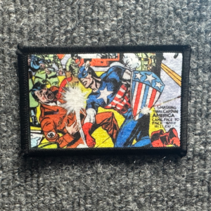 Captain America Hitler Punch Morale Patch