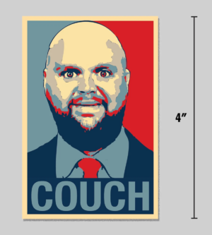 JD Vance "Couch" Parody Sticker