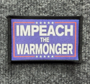 "Impeach the Warmonger" Morale Patch