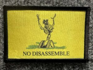 "No Disassemble" Johnny Five Morale Patch